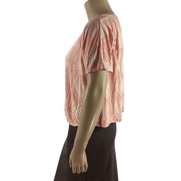 Old Navy Pink Geo Boxy Crop Top XXL - Picture 4 of 7